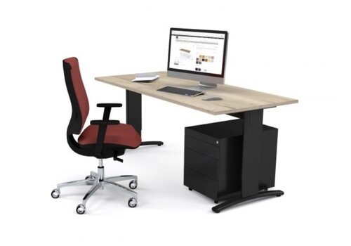 Entrada bureau rectangulaire