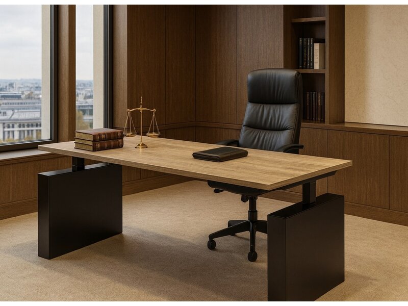 Flex bureau assis-debout électrique réglable en hauteur avec mémorisation