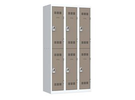 Vinco Casier vestiaire Vinco métallique 6 cases – Armoire monobloc industrielle avec haute résistance, ventilation et serrure sécurisée Casier vestiaire Vinco métallique 6 cases – Armoire monobloc industrielle avec haute résistance, ventilation et serrure sécurisée