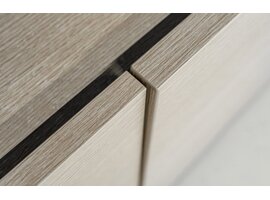 Armoires de rangement Narbutas PLANA en placage bois – Système premium 2H/3H/5H avec portes soft-close