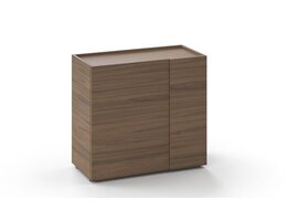 Armoires de rangement Narbutas PLANA en placage bois – Système premium 2H/3H/5H avec portes soft-close