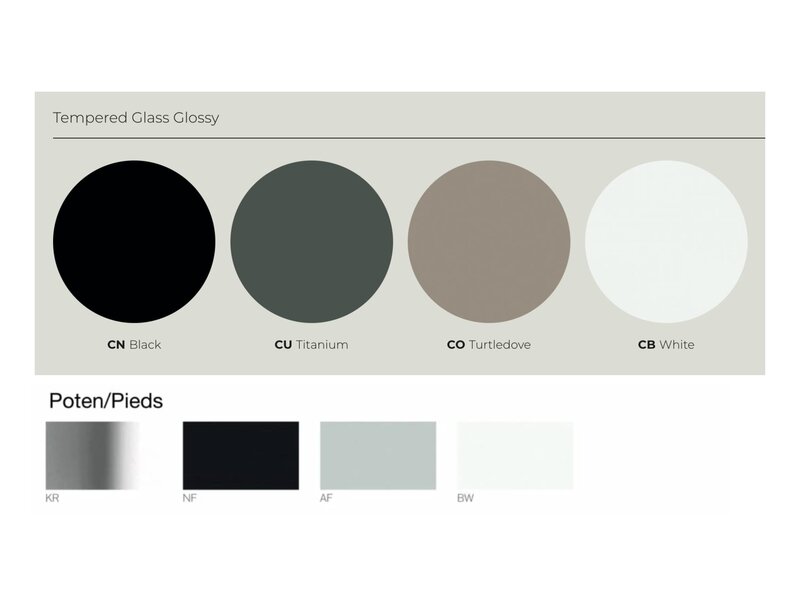 Loopy directiebureau glas