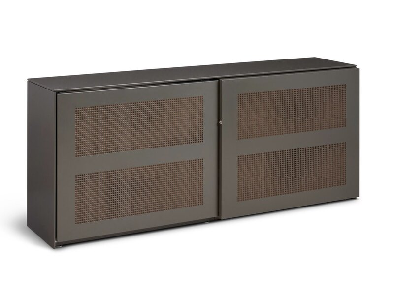 Flexaro Slide & Go – Armoire basse acoustique à portes coulissantes pour bureaux ouverts (83 cm)