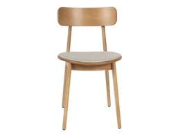 BNO Celeste stoel in beukenhout – elegante designstoel in naturel of bruin