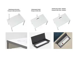 MDD Ogi Drive elektrisch verstelbaar bureau met PET-viltpanelen – ergonomisch, akoestisch en modern werkstation