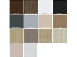 MDD Ogi Drive elektrisch verstelbaar zit-sta benchbureau met PET-viltpanelen – ergonomische en akoestische duo-werkplek