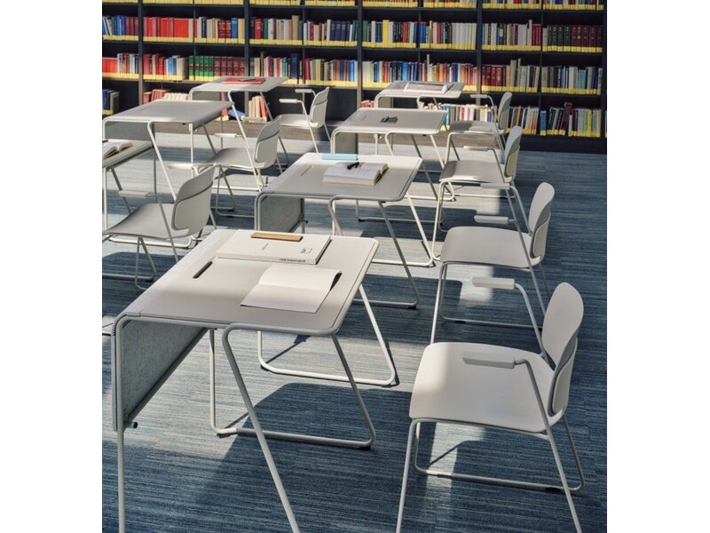 MDD Lena stapelbare vergaderstoel – modulaire oplossing voor conferentie-, opleidings- en auditoriumruimtes