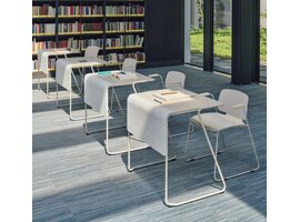 MDD Lena stapelbare vergaderstoel – modulaire oplossing voor conferentie-, opleidings- en auditoriumruimtes