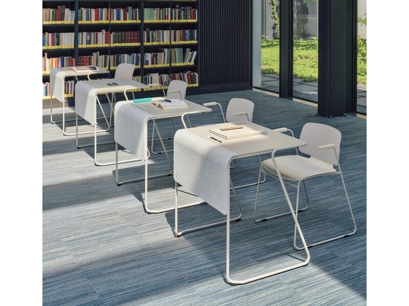 MDD Lena stapelbare vergaderstoel – modulaire oplossing voor conferentie-, opleidings- en auditoriumruimtes