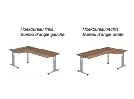 Officina bureau verstelbaar hoekbureau