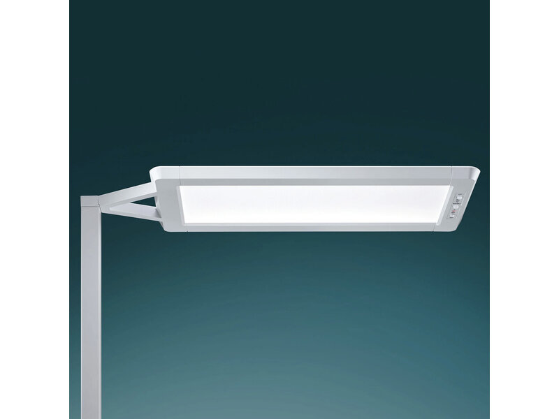 Yara.single app-gestuurde LED kantoor vloerlamp – ergonomisch licht met PIR sensor en Bluetooth