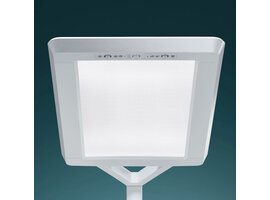 Yara.single app-gestuurde LED kantoor vloerlamp – ergonomisch licht met PIR sensor en Bluetooth