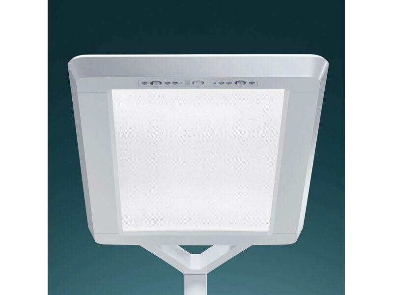 Yara.single app-gestuurde LED kantoor vloerlamp – ergonomisch licht met PIR sensor en Bluetooth