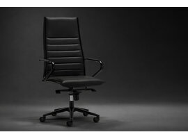 Sitland Classic fauteuil de direction ergonomique avec mécanisme basculant et revêtement cuir