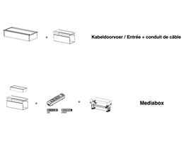 Spike table de réunion design grande