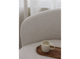 Flower lounge chair – comfortabele design lounge fauteuil met zachte stoffering