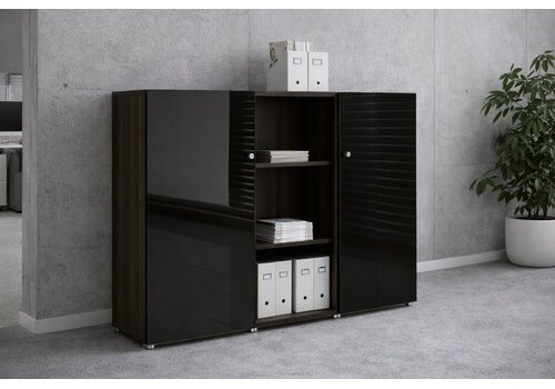 Mito archiefkast met boekenrek