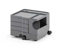 B-Line Boby B13 design multiwagen op wielen – opbergtrolley van Joe Colombo