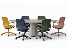 BNO TINTO chaise de bureau moderne à roulettes pour réunion et télétravail TINTO chaise de bureau moderne à roulettes pour réunion et télétravail