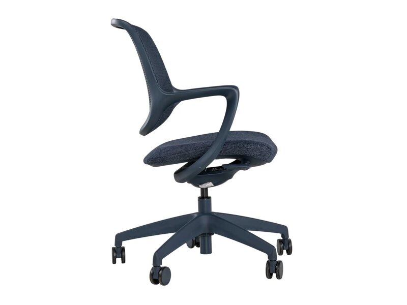 TINTO chaise de bureau moderne à roulettes pour réunion et télétravail