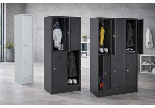 Basic armoire vestiaire 2-4-6 portes