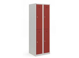 PH armoire vestiaire en acier avec 2, 4 ou 6 portes – casier compact entièrement soudé