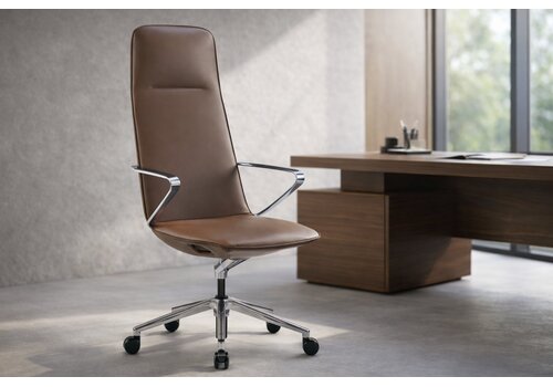 Amola Fauteuil de direction en cuir