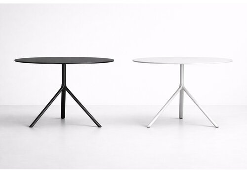 Miura ronde opklapbare tafel HPL