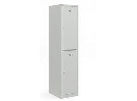 PHT armoire vestiaire 2, 4 ou 6 portes – casier en acier 40 cm avec tringle