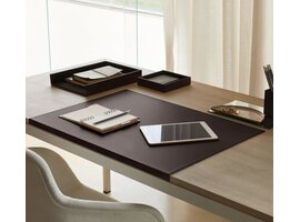 Eglooh Calliope bureauonderlegger in gerecycleerd leder – Made in Italy