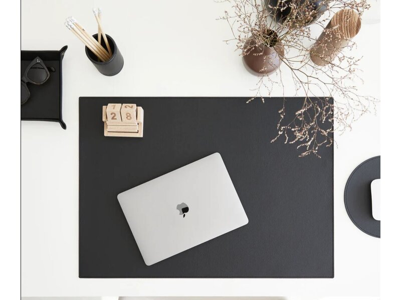 Eglooh Palladio sous-main en cuir italien véritable – Made in Italy