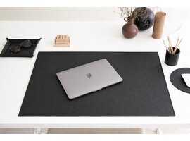 Eglooh Palladio sous-main en cuir italien véritable – Made in Italy