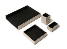 Eglooh Eglooh Minerva bureau set in gerecycleerd leder – 4-delige Made in Italy set Eglooh Minerva bureau set in gerecycleerd leder – 4-delige Made in Italy set