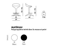 Spoon tabouret de bar