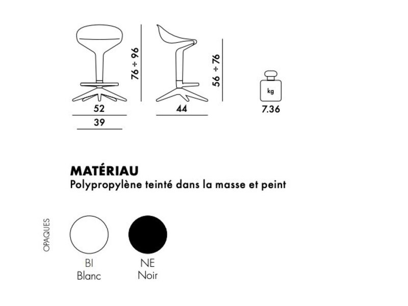 Spoon tabouret de bar