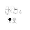 Kartell Maui bezoekersstoel zonder armleuning Kartell Maui bezoekersstoel zonder armleuning