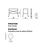 Kartell Flip chariot pliant Kartell Flip chariot pliant