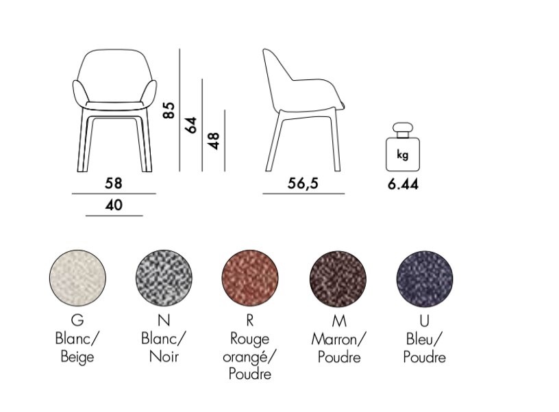 Kartell Clap stoel Kartell Clap stoel