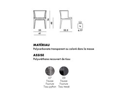 Mademoiselle Kravitz fauteuil