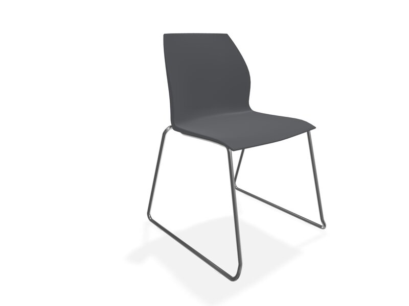 Kastel Kalea chaise luge – chaise design empilable avec structure aluminium