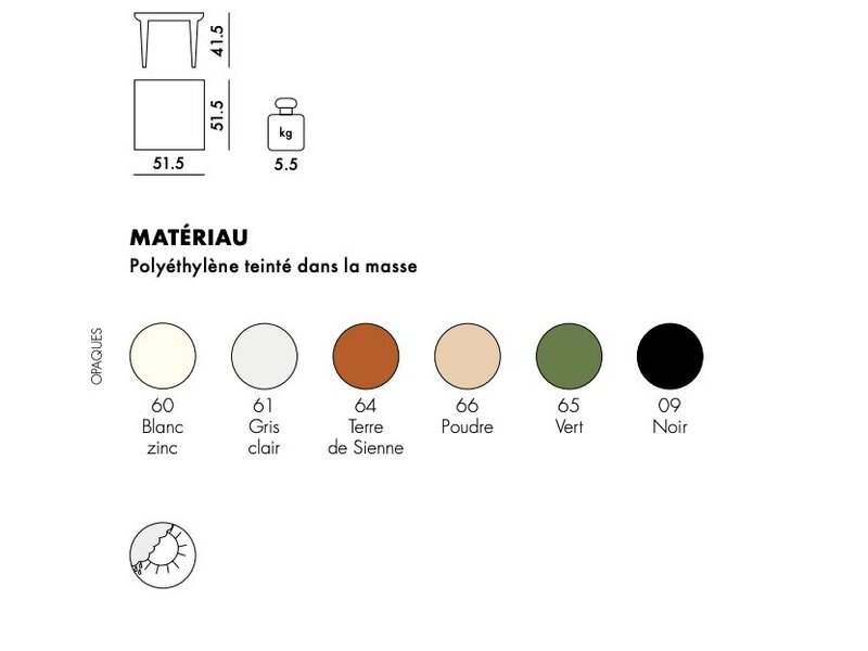 Bubble Club bijzettafel