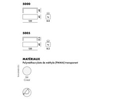 Invisible side table tafel