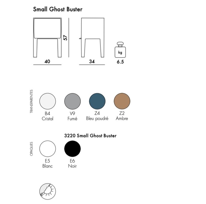 Kartell  Ghost buster Small commode