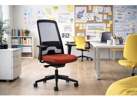 Interstuhl EVERYis1 bureaustoel – ergonomische kantoorstoel met netrug en synchroonmechanisme