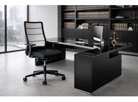 Interstuhl AirPad Light 3C44 – ergonomische design bureaustoel met synchroonmechanisme