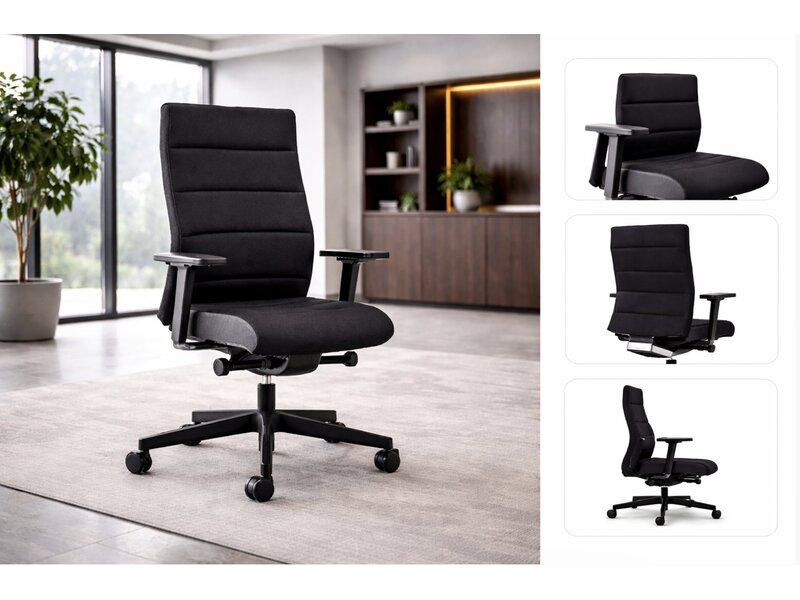 Interstuhl Champ Light 3C04 – ergonomische bureaustoel met synchroonmechanisme