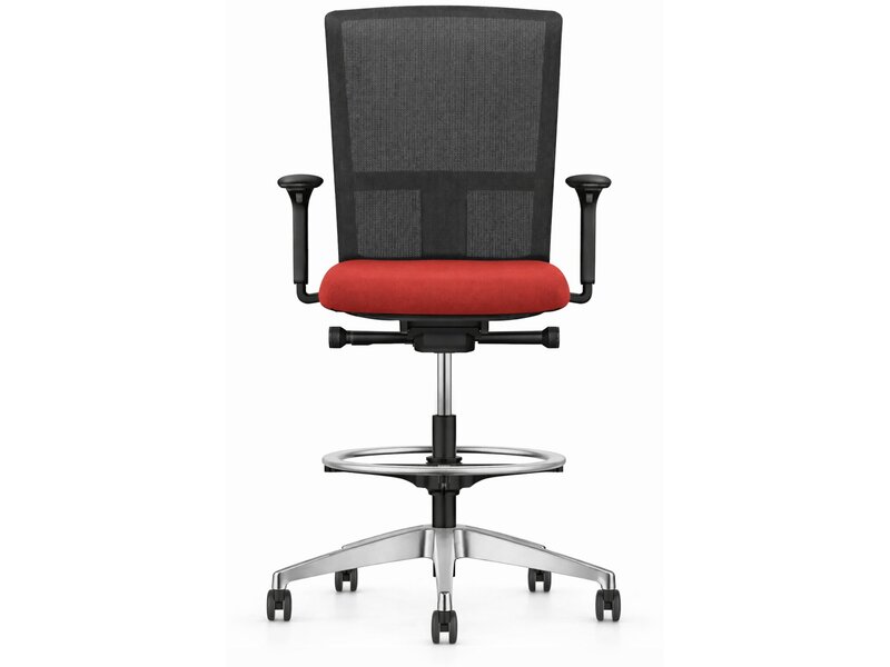 Se7en Julian’s Counter ergonomische hoge bureaustoel – counter stoel met netrug