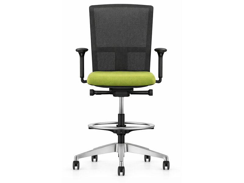 Se7en Julian’s Counter ergonomische hoge bureaustoel – counter stoel met netrug