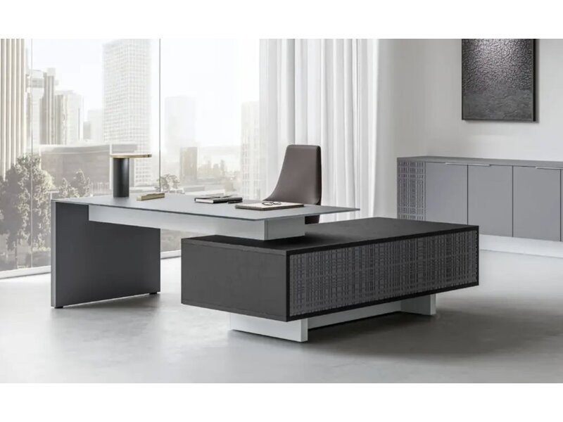 Ultom Modi bureau met opleg dressoir – directiebureau design