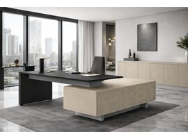 Ultom Modi bureau met opleg dressoir – directiebureau design